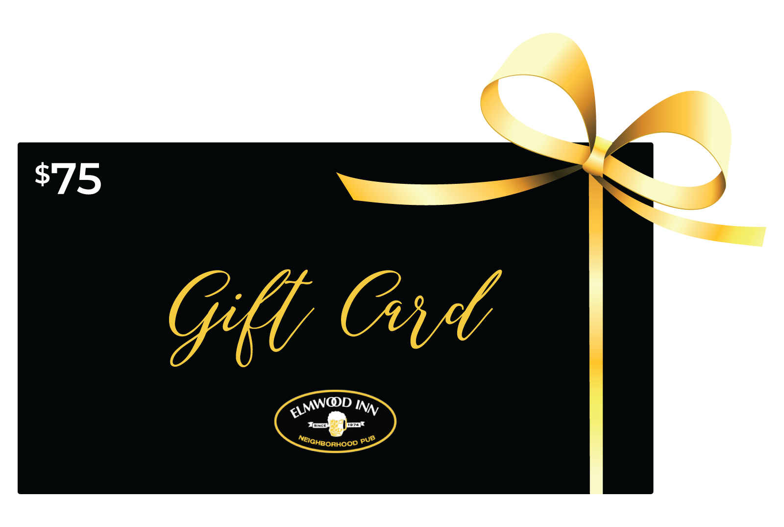 Gift Card 75$ - Elmwood Inn